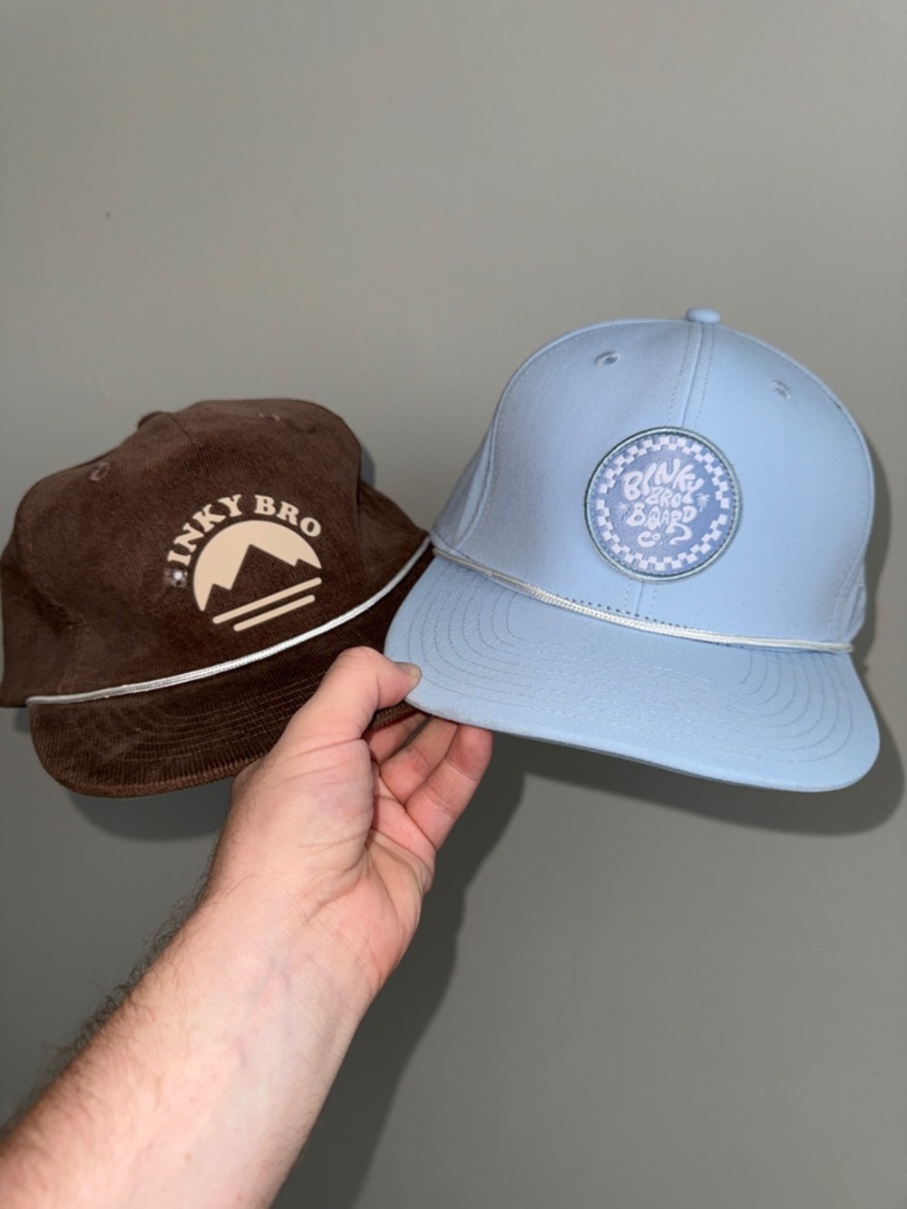 Binky Bro Adult Corduroy Nylon Rope Hats